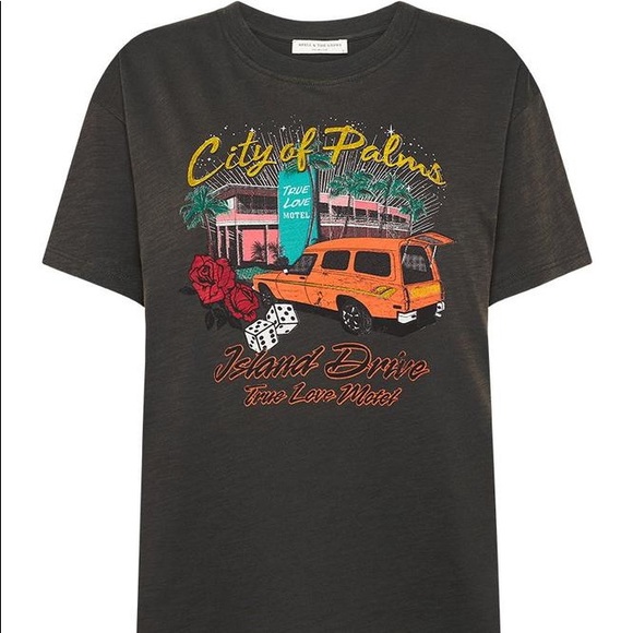 UFT/S Spell ⁺₊⋆ ☾⋆⁺₊ City of Palms Biker Tee - Picture 3 of 16